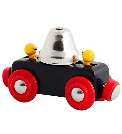 BRIO WoRød Vogn m. Klokke - Sort 33749