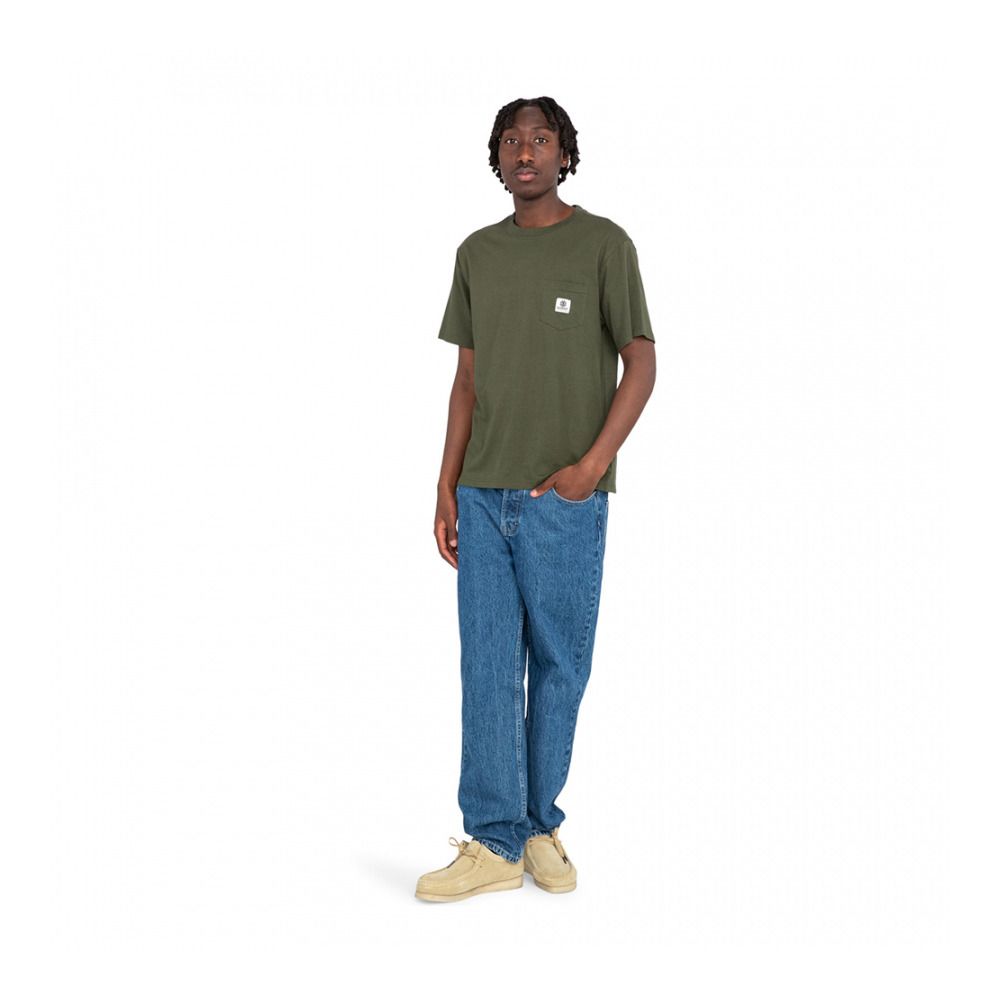 Element BASIC POCKET - Tee-shirt Homme forest night