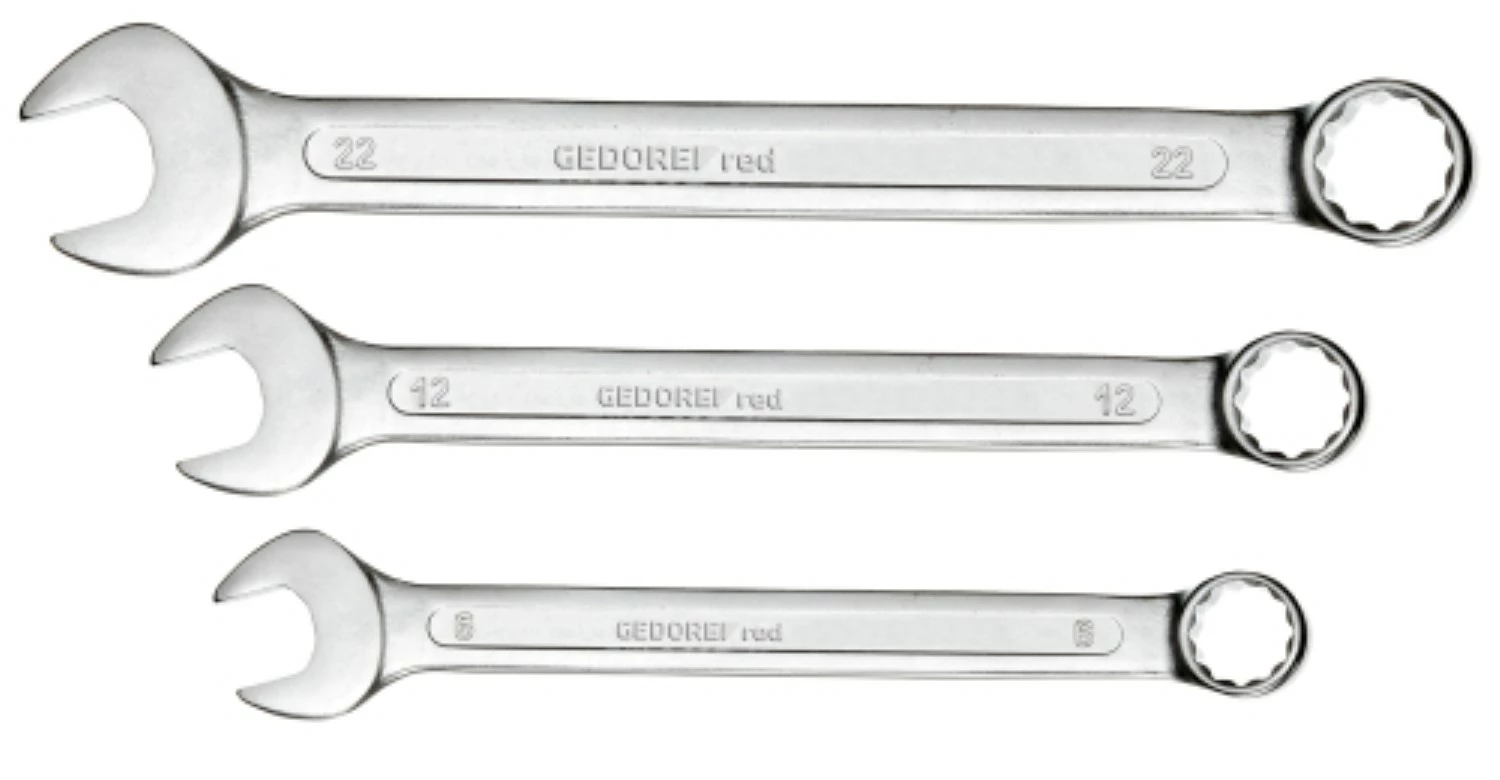 Gedore RED R09105024 24-delige Ring-/steeksleutelset - 6-32mm