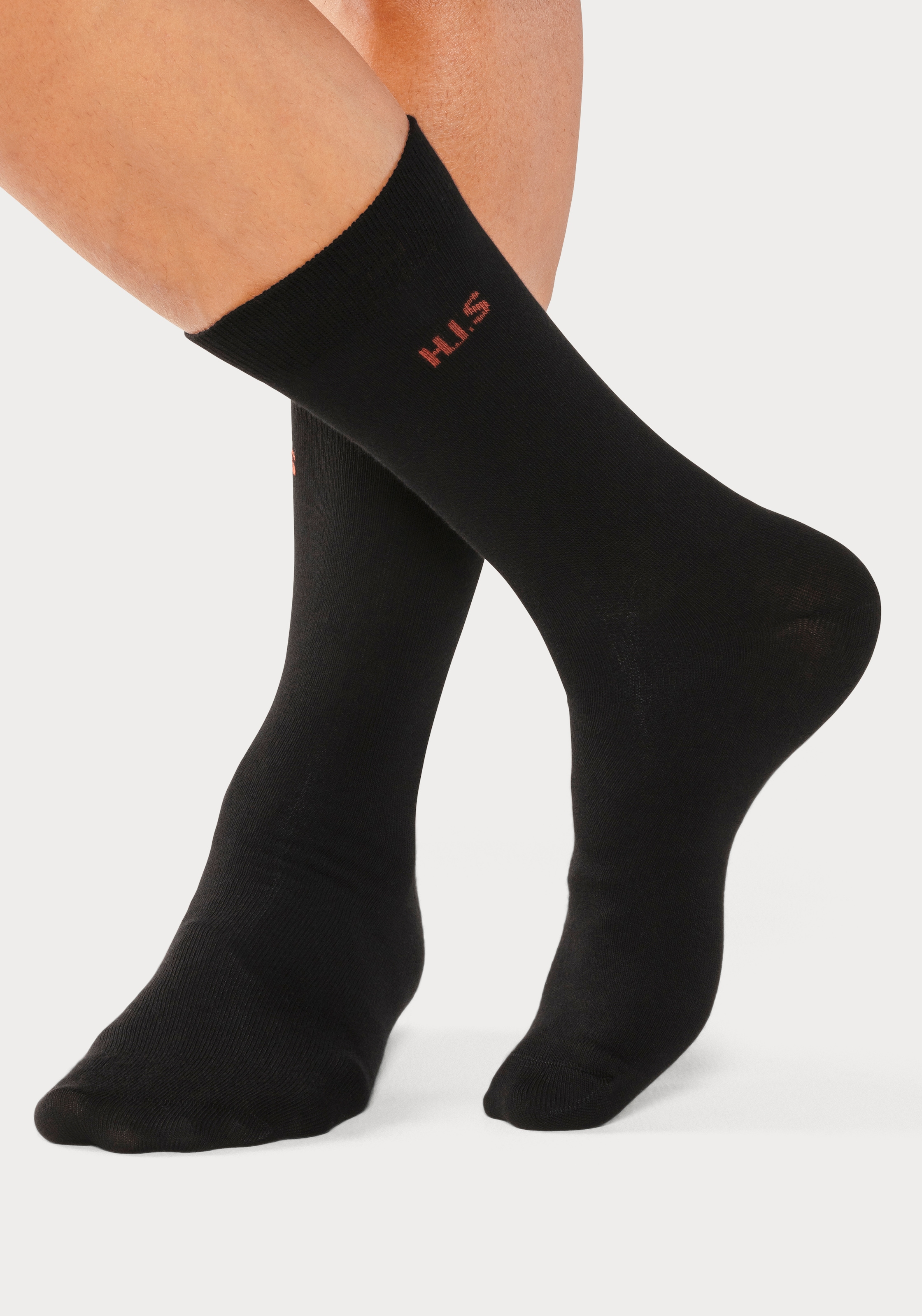 H.I.S Socken Packung, 10 Stk. tlg. mit farbigem Innenbund