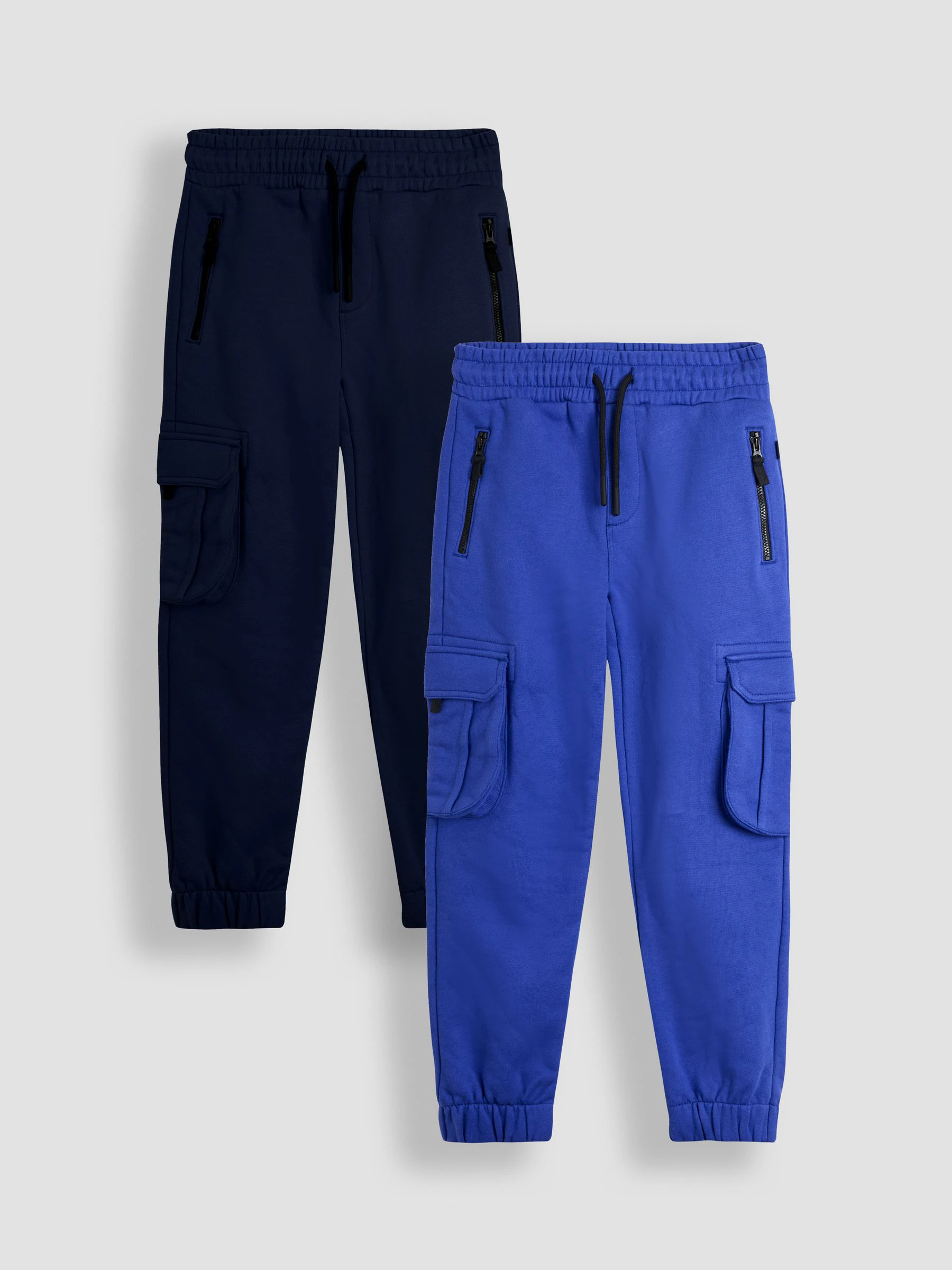 JoJo Maman Bébé Cargo Joggers 2 Pack