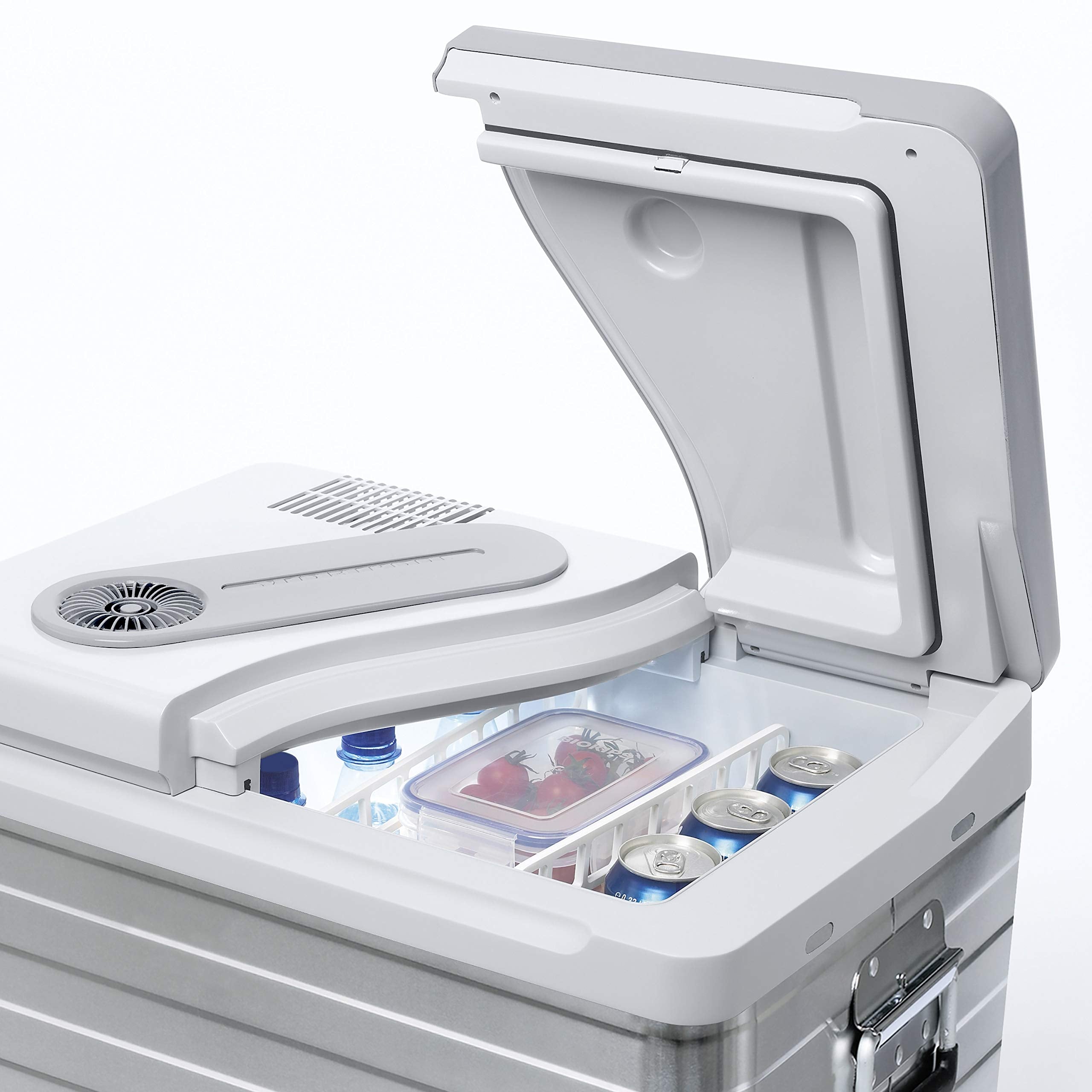 Dometic MOBICOOL Q40 ACDC Glacière Thermoélectrique, Aluminium, 39 L, 12/230 V