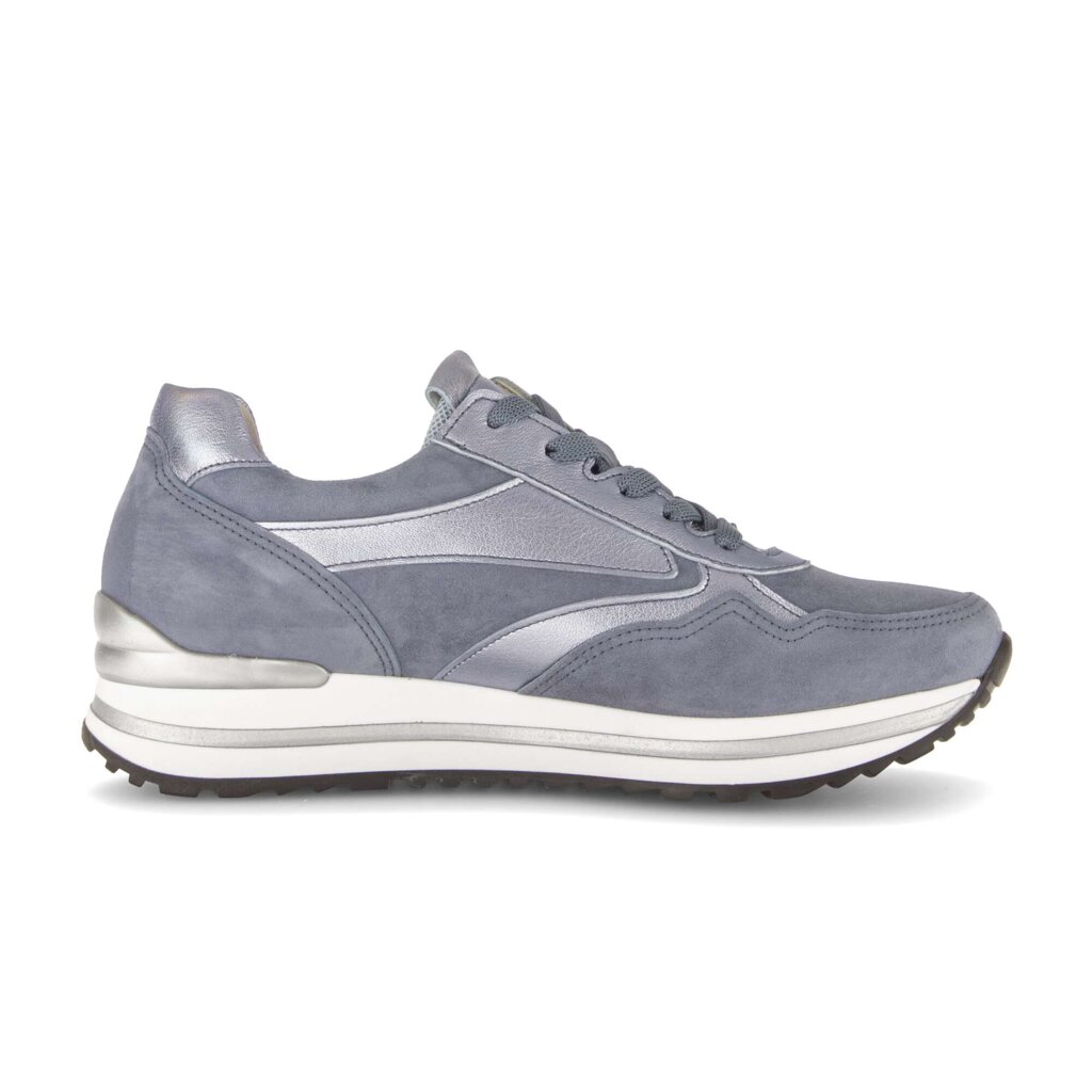 Lage sneaker blauw