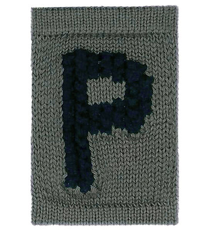 Smallstuff Stickat Buchstabe - P - Blaues Alphabet