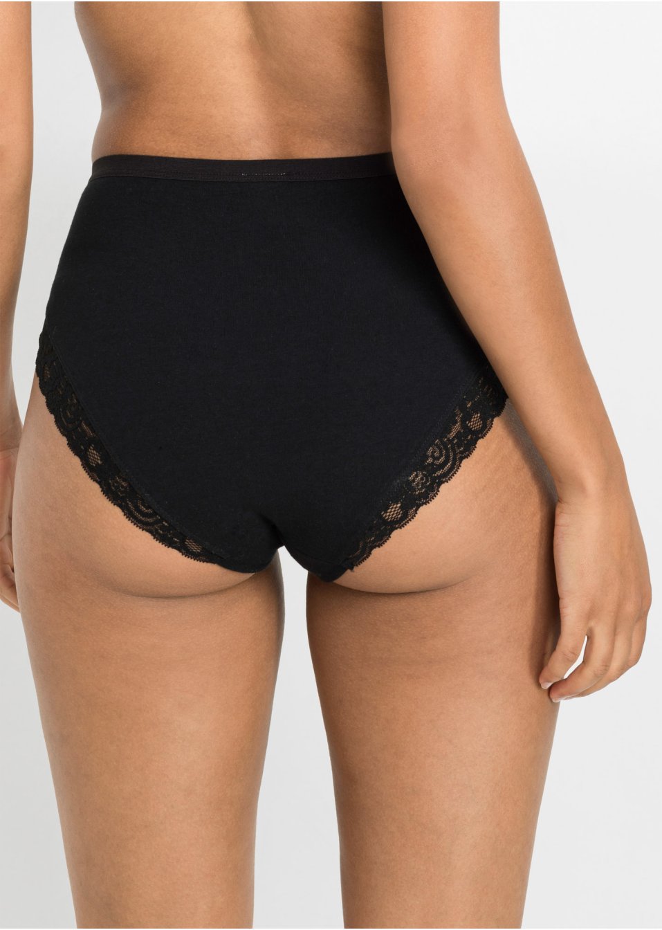 Lot de 4 slips taille haute