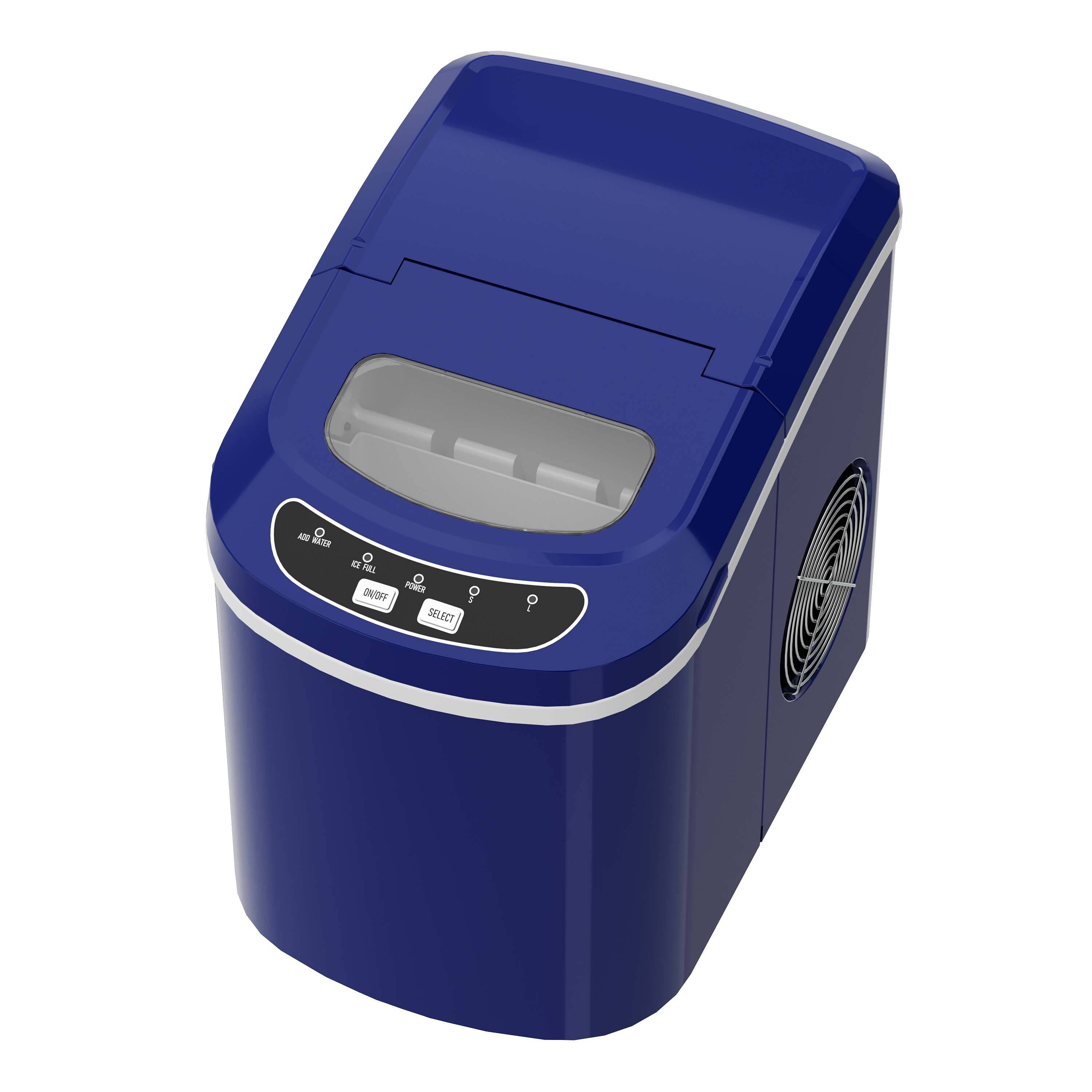 Eiswürfelmaschine dunkelblau 2.2L - 12 kg / 24 h
