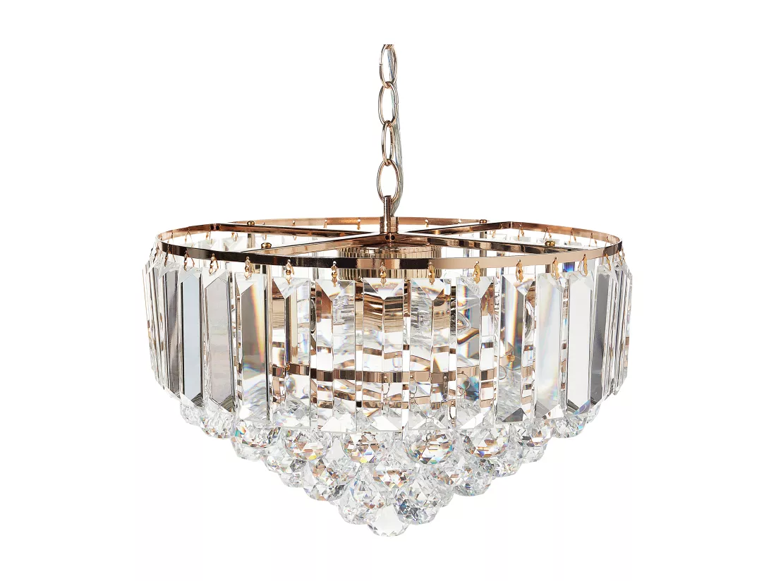 Lustre ACHEIRO S Cristal Doré