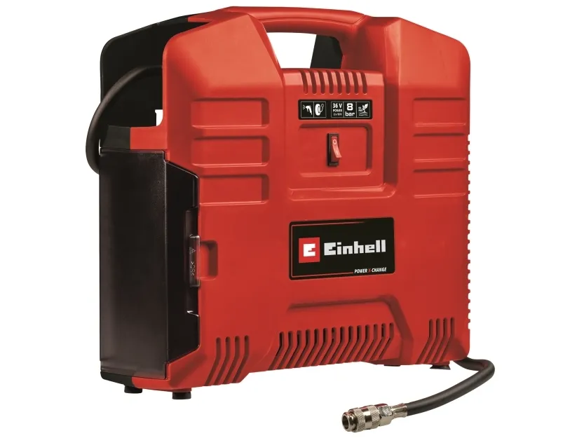 Einhell Einhell TE-AC 36/8 Li OF Set transportabel akku-kompressor 2x18 volt u/batteri og lader - SOLO