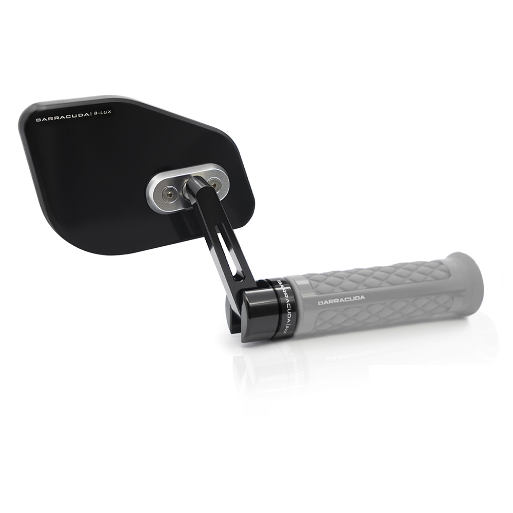 Barracuda - Rétroviseurs embout de guidon Skin-Z Bar End B-Lux Noir