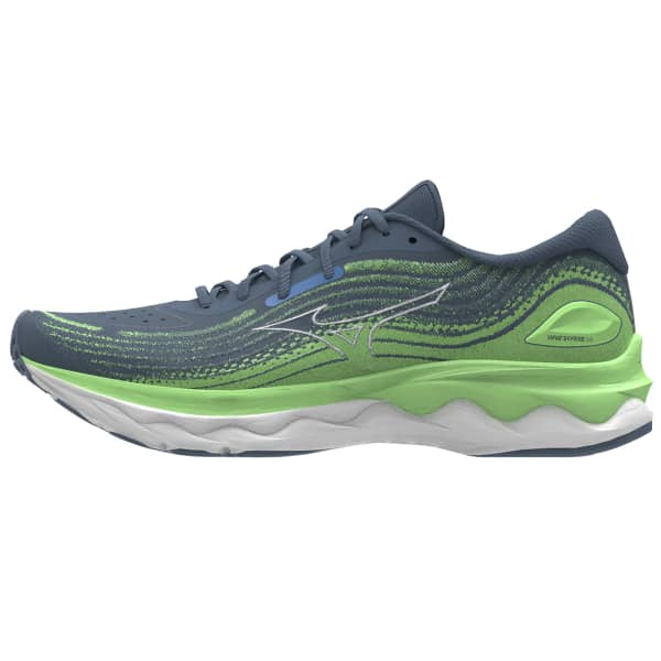 Chaussure running MIZUNO WAVE SKYRISE 4 CAMEO GREEN/CHINA BLUE/909 C