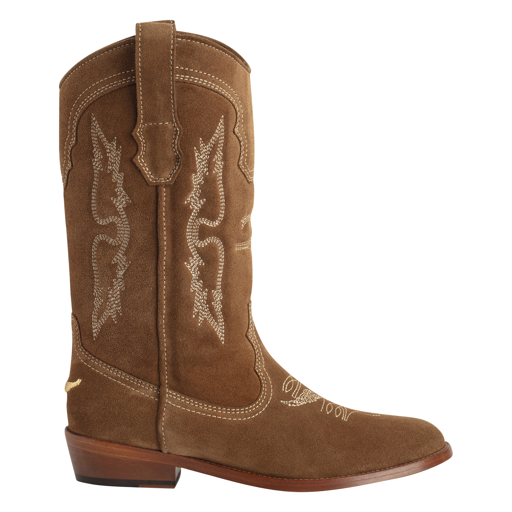 TEX WESTERN - Bottines en cuir | Marron