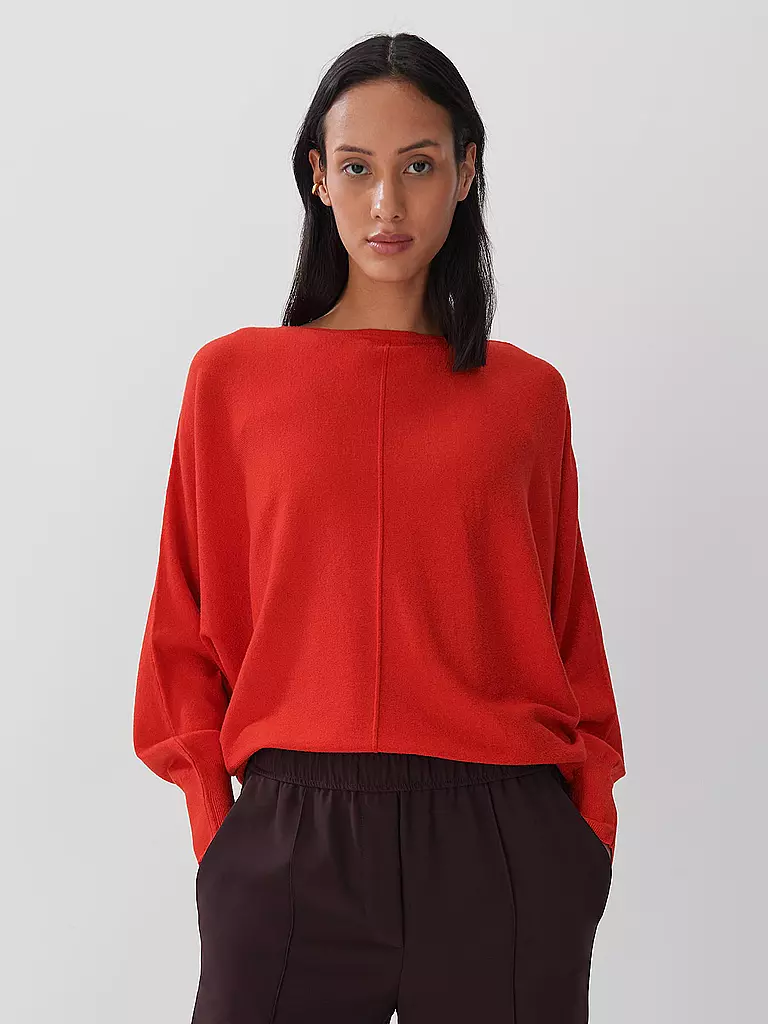 SOMEDAY Langarmshirt TALIYA DETAIL rot