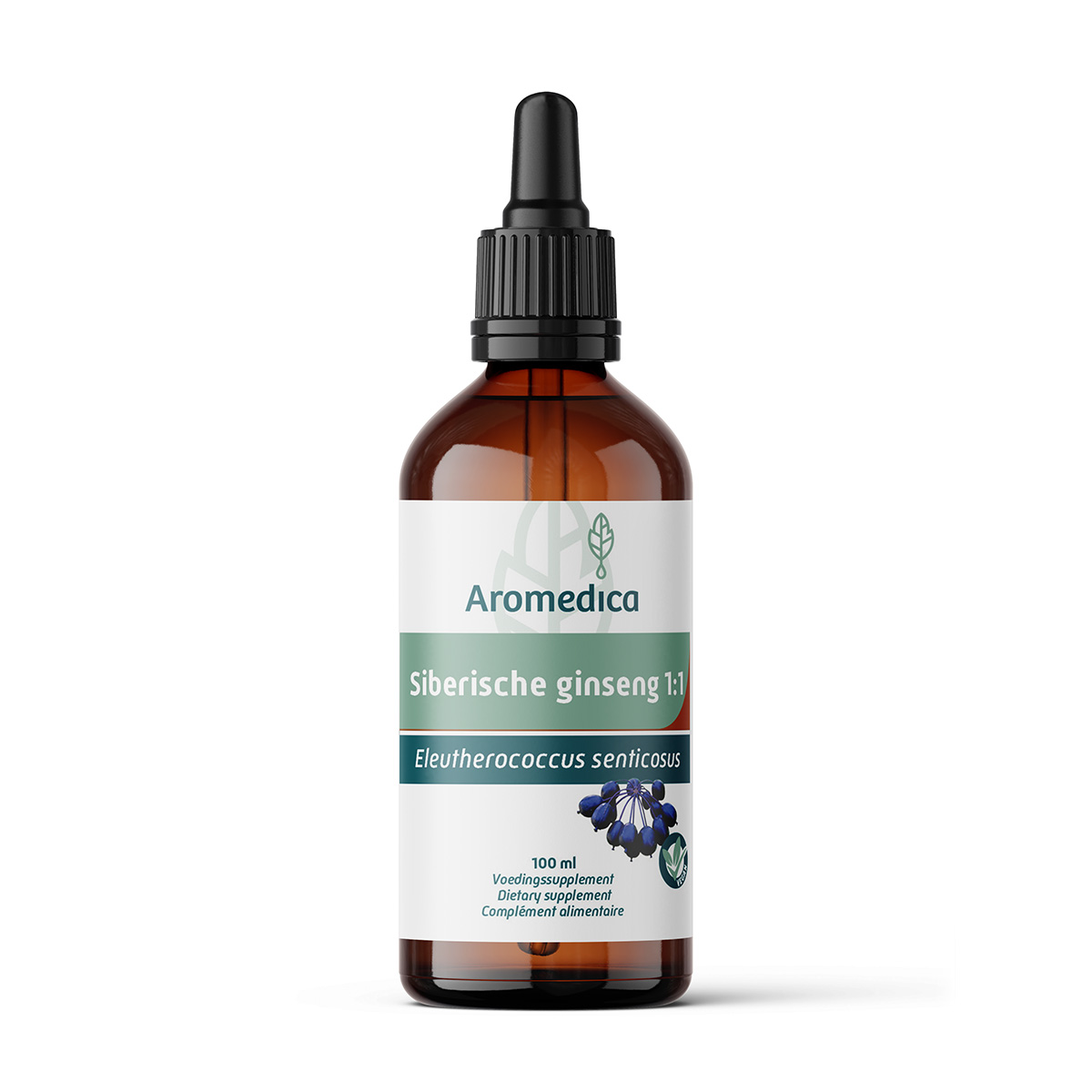 Aromedica Siberische Ginseng 1:1 Eleutherococcus Senticosus Wortel (100 ml)