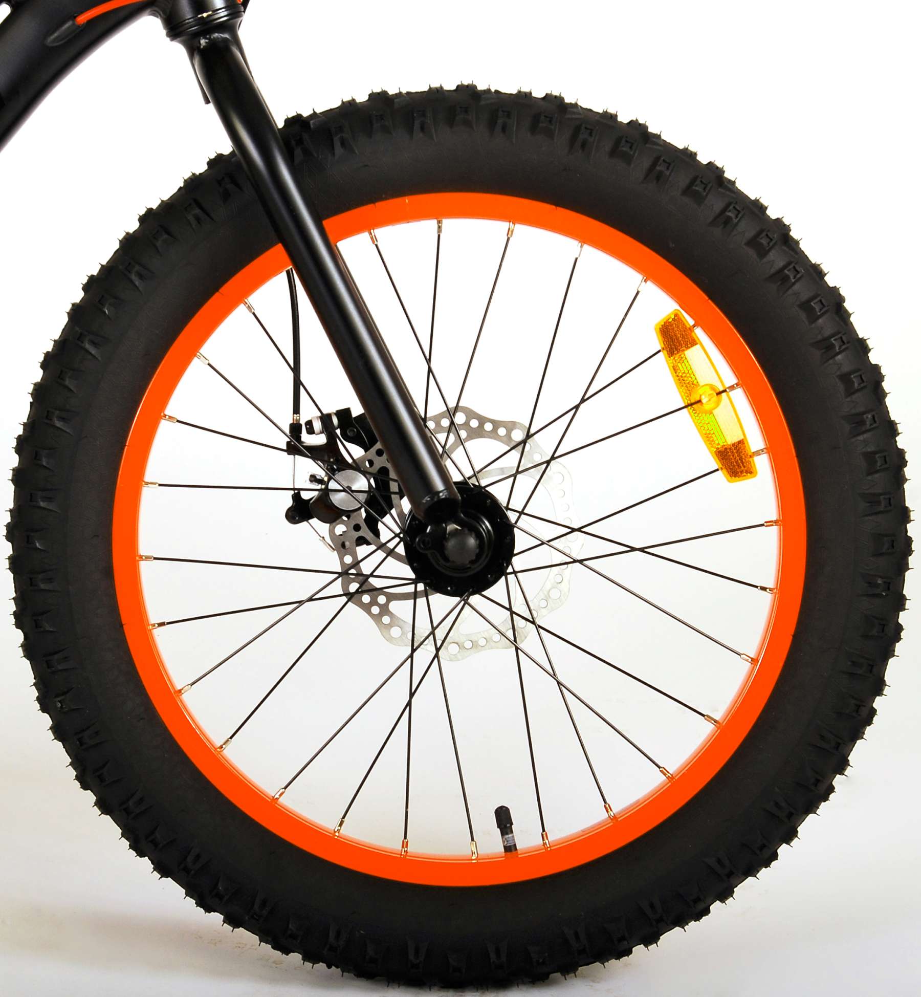 TPFSports Gradient Kinderfahrrad - Jungen - 20 Zoll - 6 Gänge - Scheibenbremse - Schwarz Gelb Grün