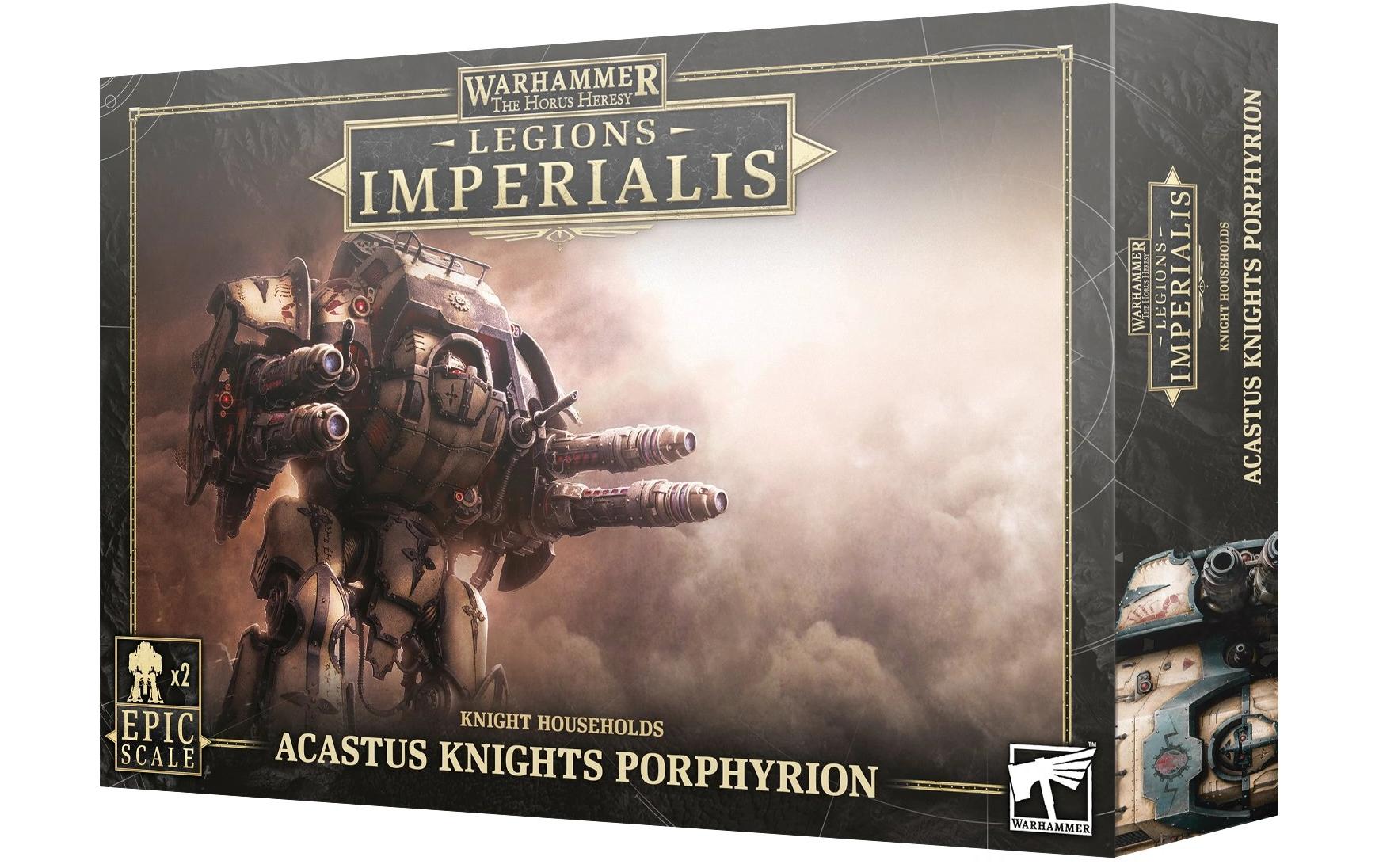 Warhammer The Horus Heresy Acastus Knights PorphyrionWarhammer The Horus Heresy Legions Imperialis Miniaturen: Acastus Knights Porphyrion