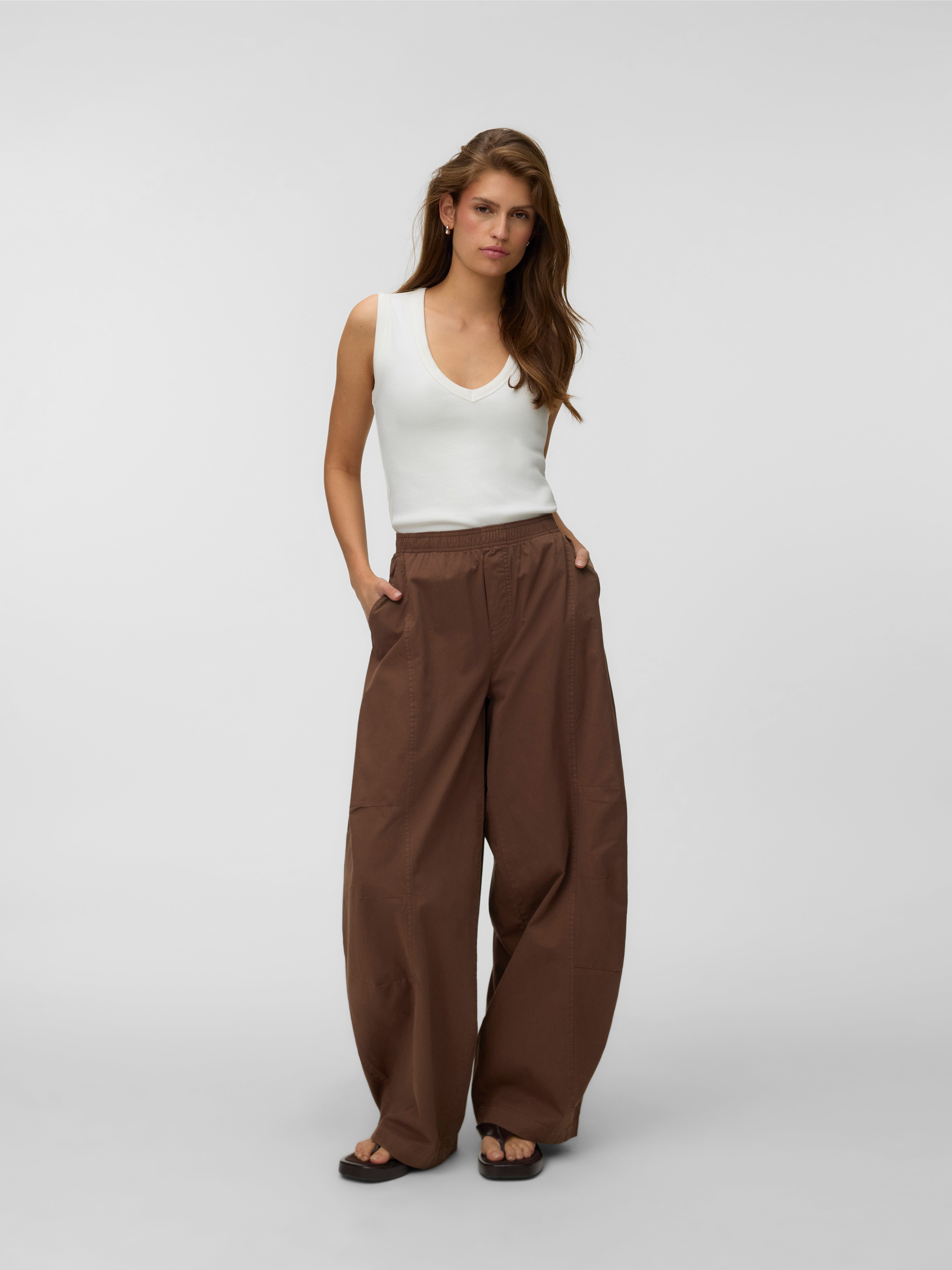 VMJADA Mid waist Broek