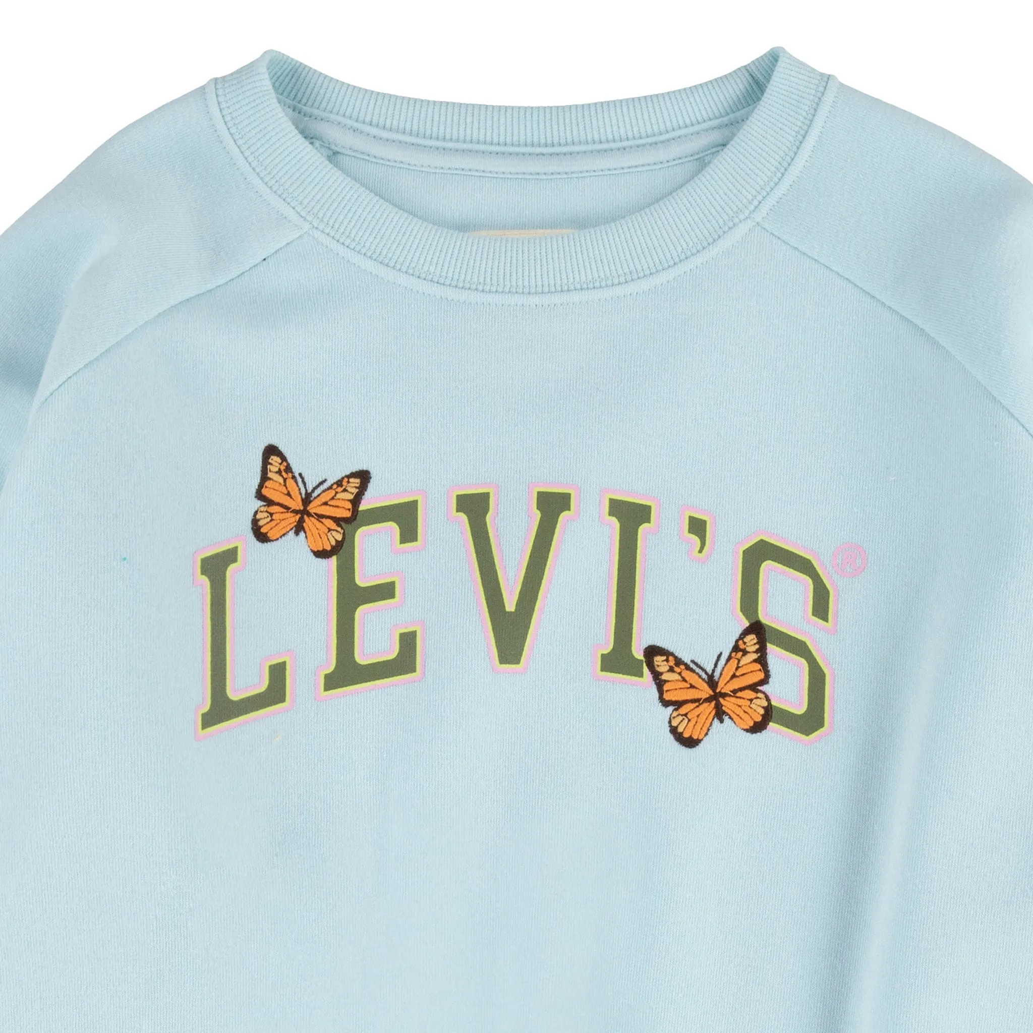 Levi's Gilet Ouaté Raglan Menthe 4-6X