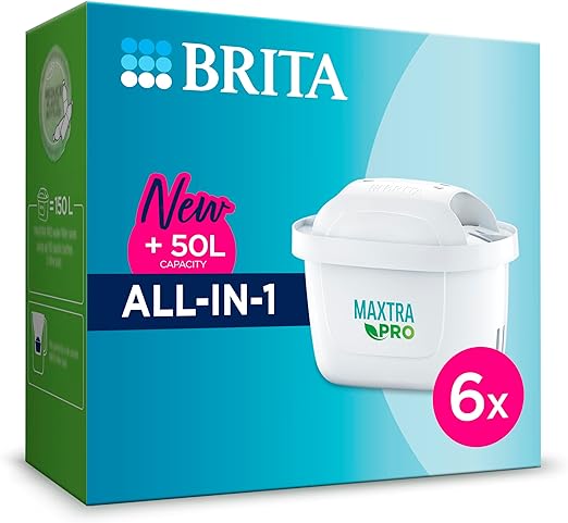 Brita MAXTRA PRO ALL-IN-1 Waterfilterpatroon - 6 stuks