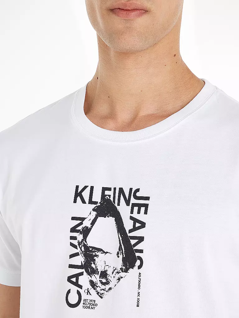 CALVIN KLEIN JEANS T-Shirt weiss