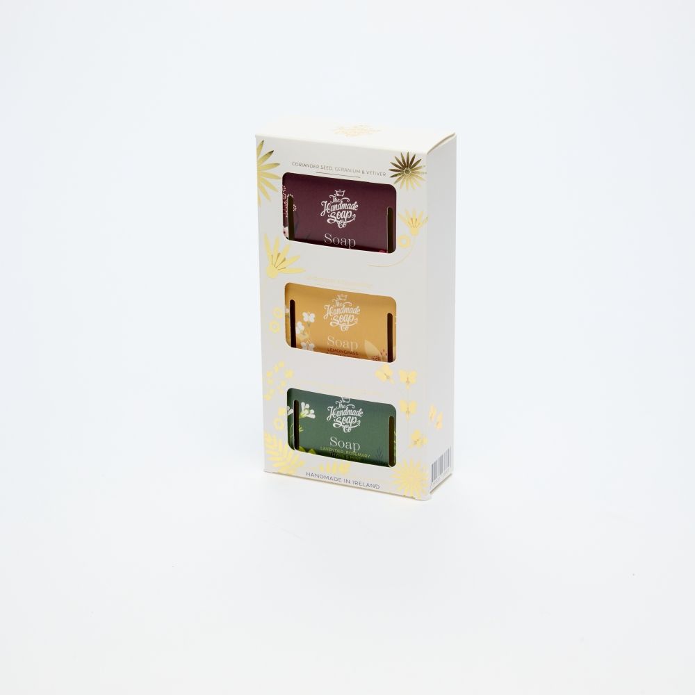 Handmade Soap Company Geschenkset Seifenstücke 3x100g