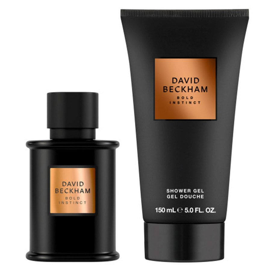 David Beckham Bold Instinct Gift Set For Men, Woody Aromatic Fragrance