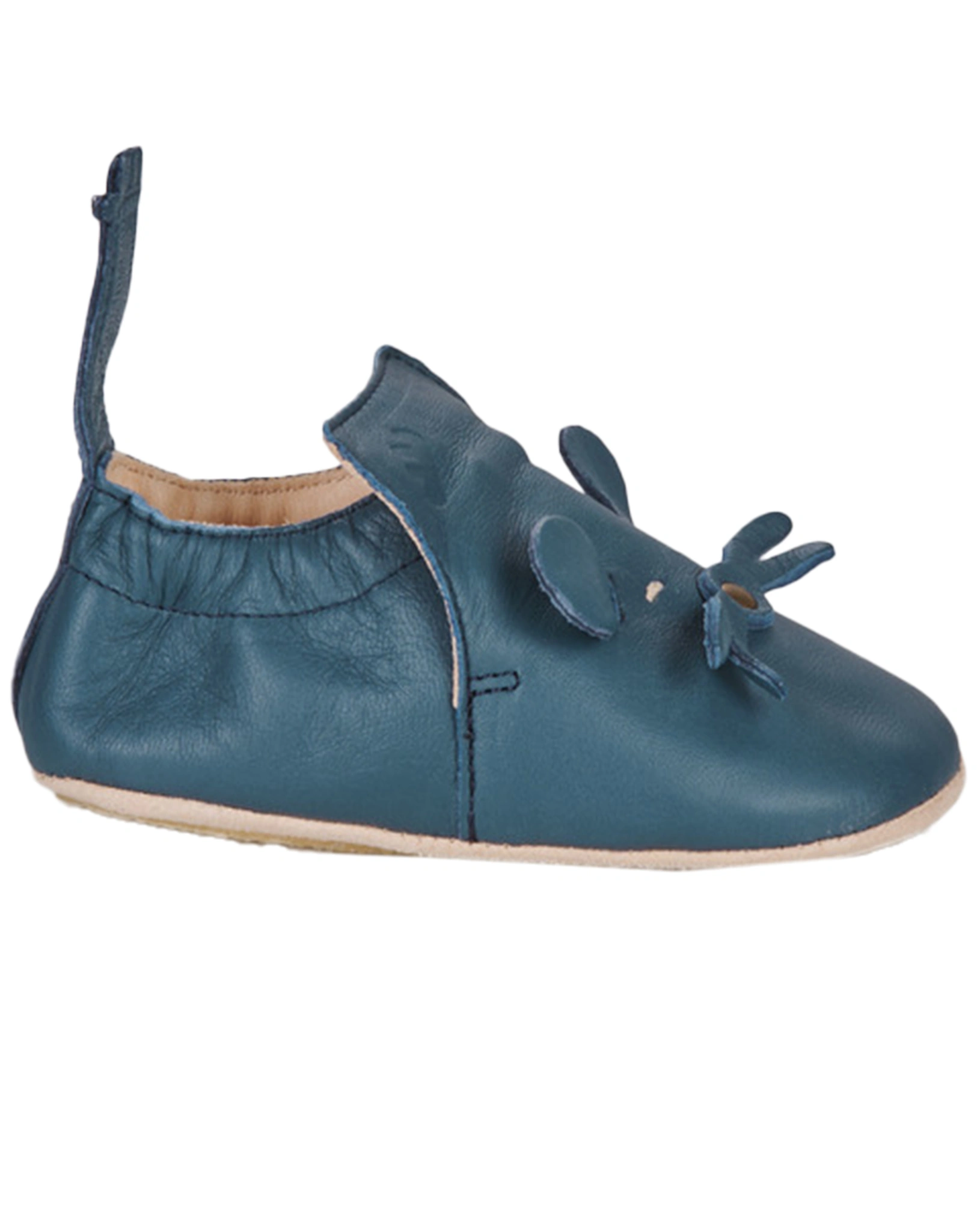 Krabbelschuhe MY BLUBLU MOUSE in denim