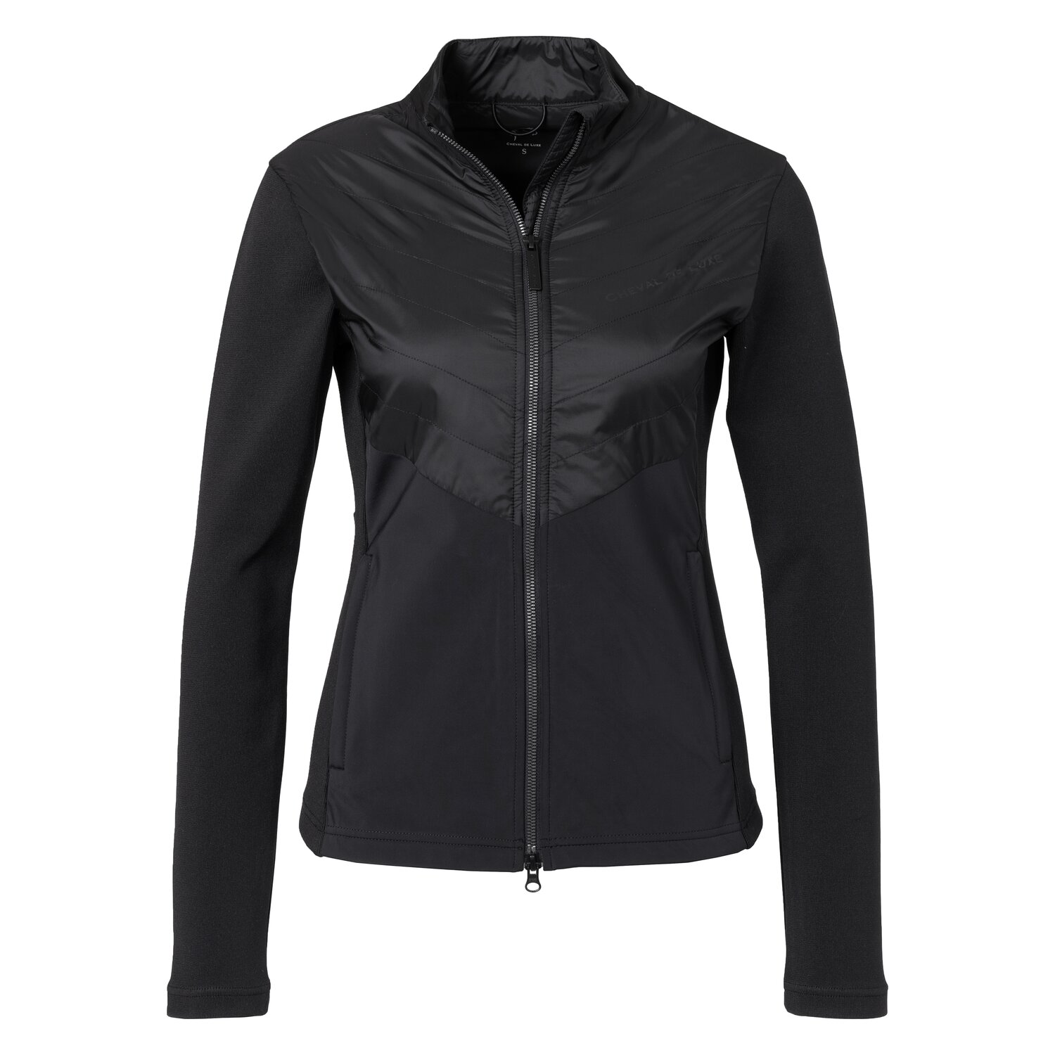 Cheval de Luxe Hybrid-Jacke - black
