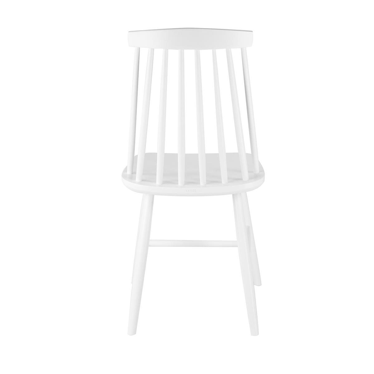 Houten spijlenstoel Filou - wit
