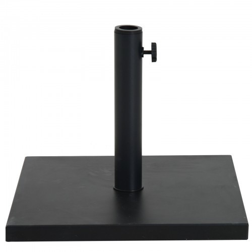 Suporte para guarda-chuva ajustável Outsunny, preto