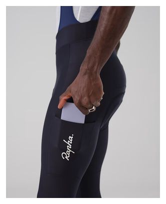 Cuissard Long Rapha Core Cargo Hiver Bleu Foncé