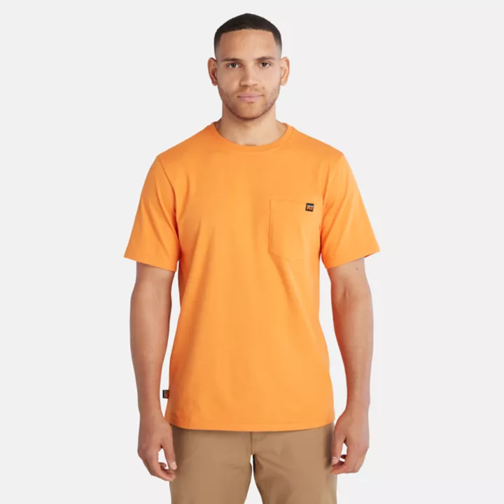 T-shirt à poche Timberland PRO pour homme en orange