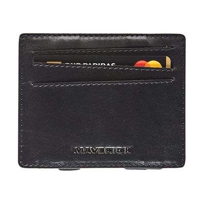 Maverick All Black - portefeuille Magic Wallet RFID - noir