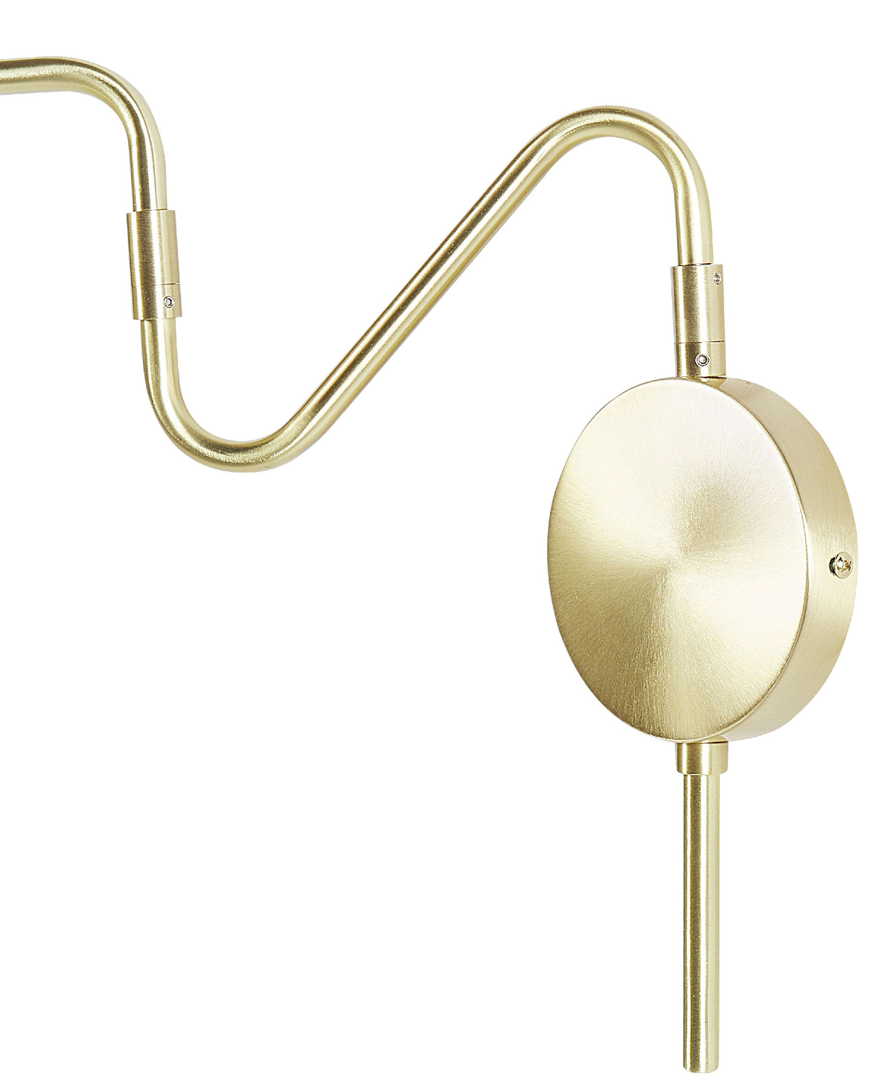 Wandlamp BALIEM verstelbaar Metaal Goud