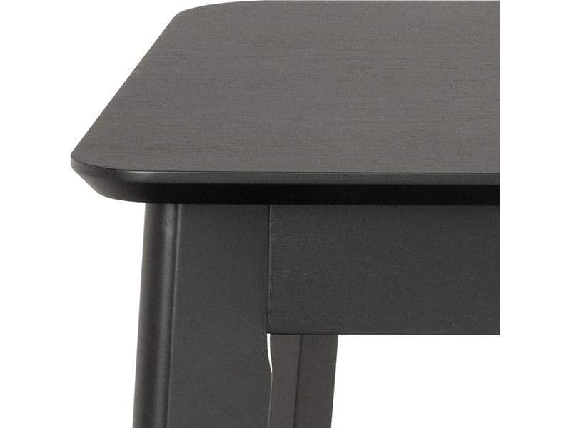 AC Design Tisch Roxby, Eiche, Schwarz Schreibtisch mit Stauraum im skandinavischen Stil