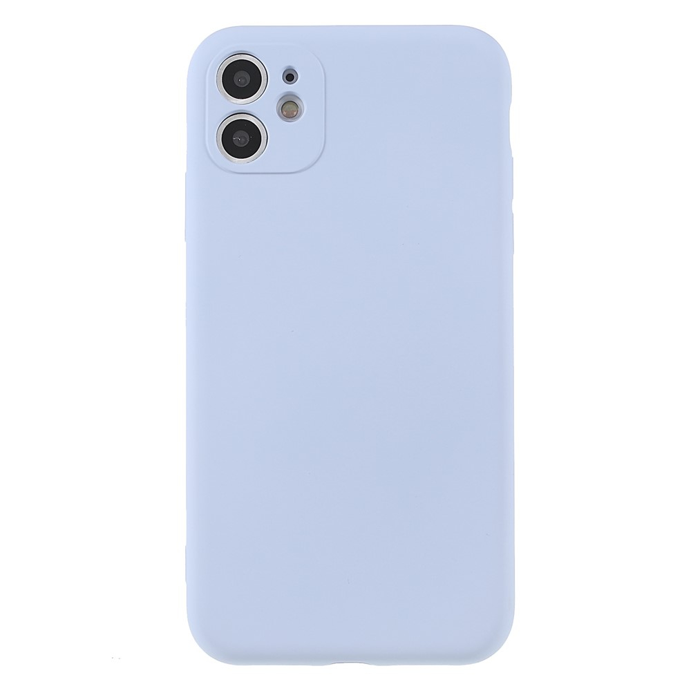 iPhone 11 Silikon Case Hülle mit Kameraschutz - Lila