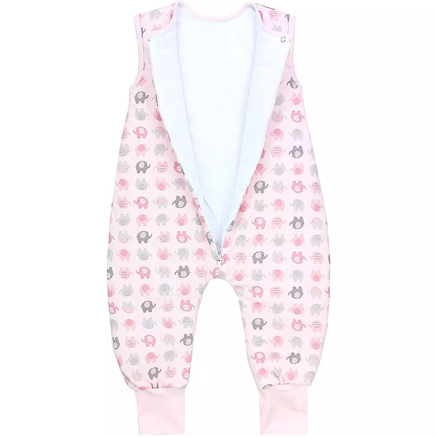 TupTam Baby  Winter Schlafsack mit Beinen 2,5 Tog rosalila