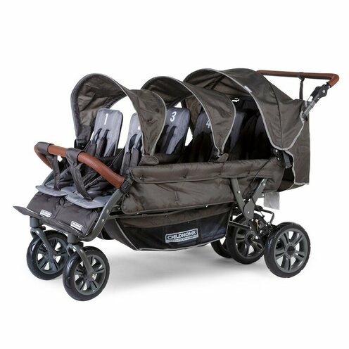 Poussette Sixseater Anthracite - CHILDHOME