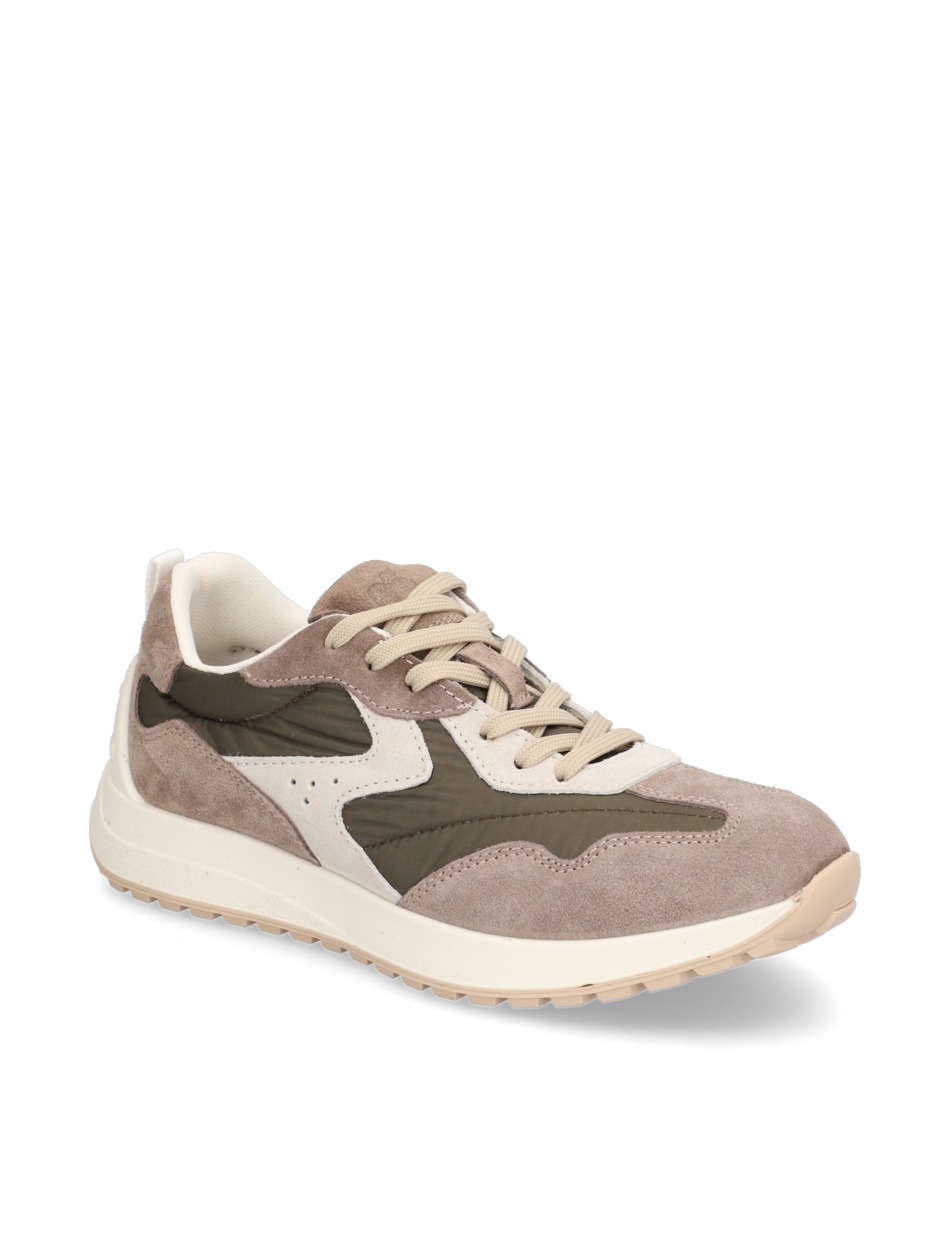 Lederkombination Sneaker