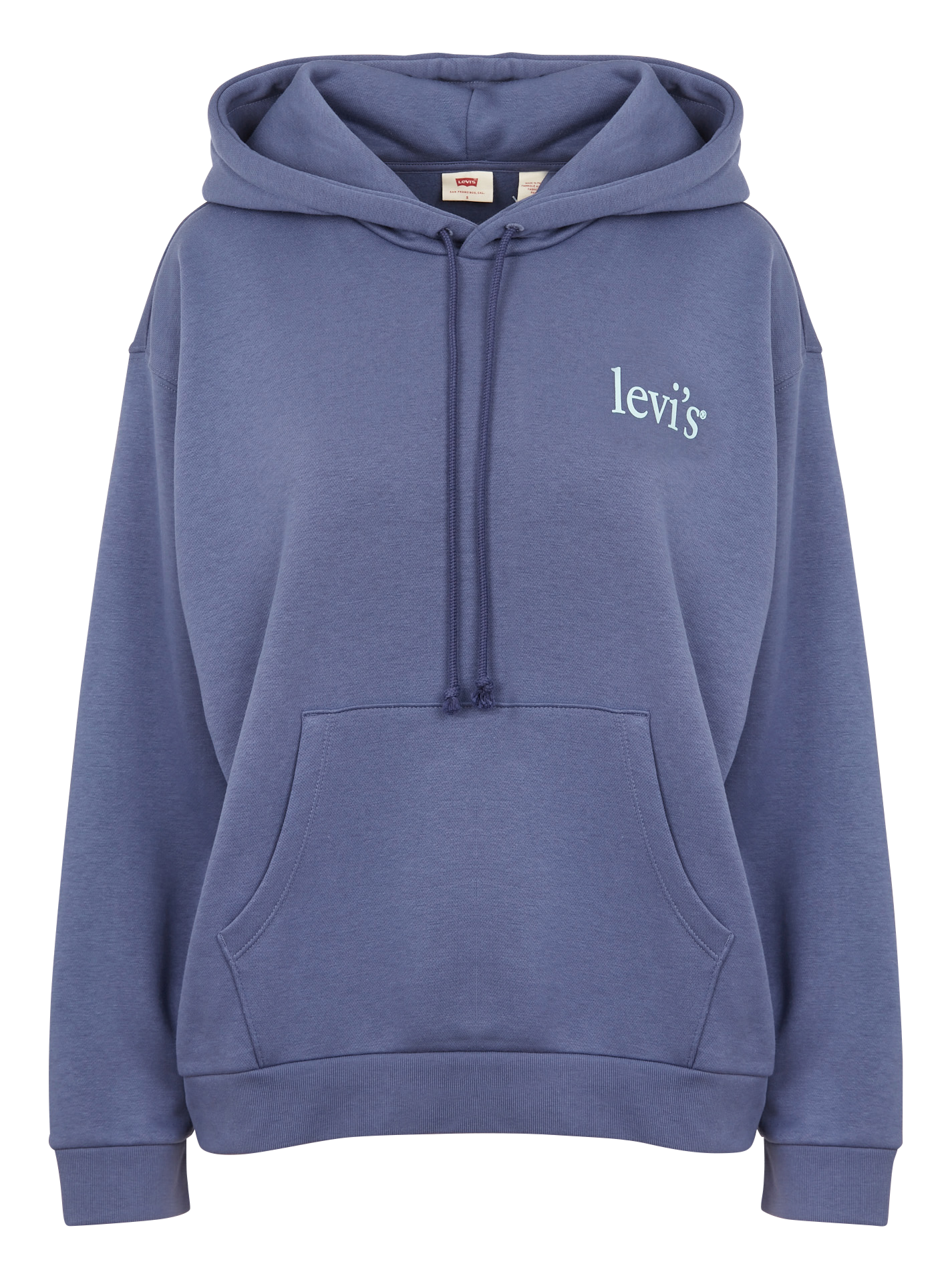 GRAPHIC SALINAS HOODIE - Sweat à capuche sérigraphié en coton mélangé | Bleu