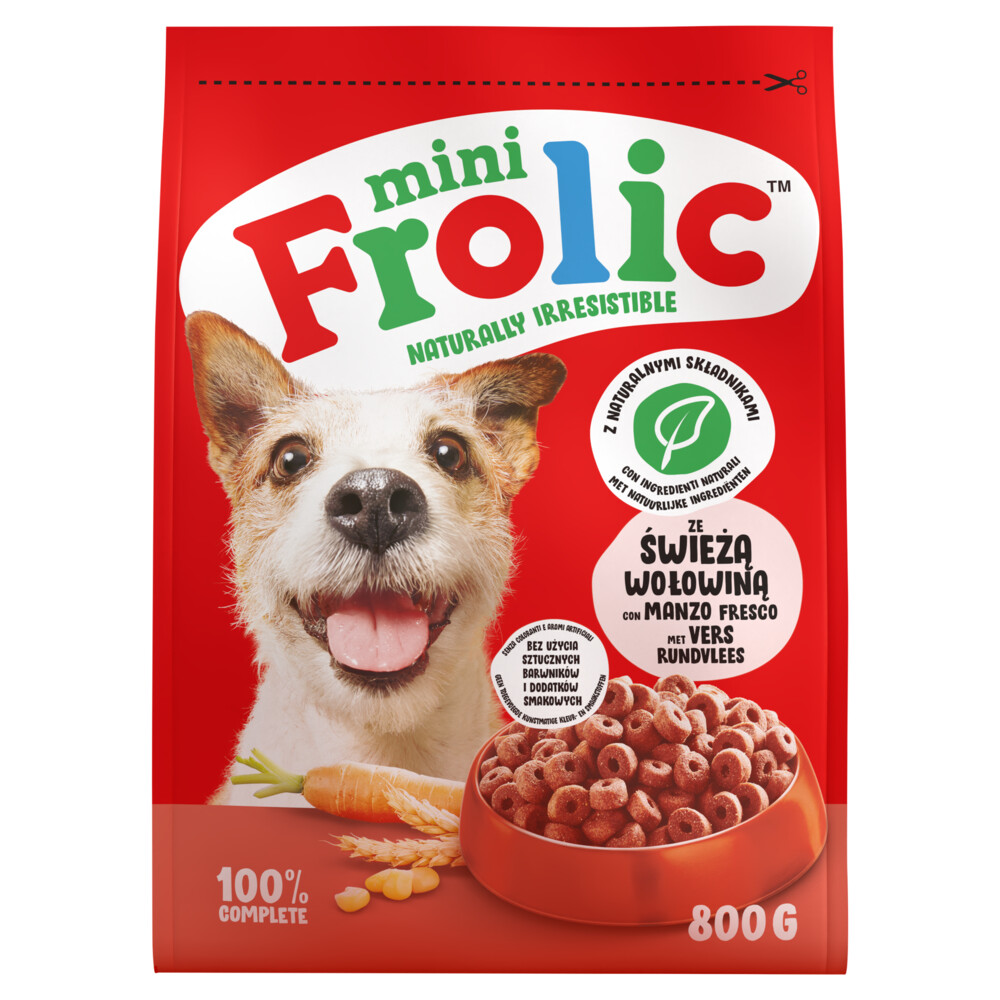 Frolic Hondenvoer Droog Mini Rund 800 gr