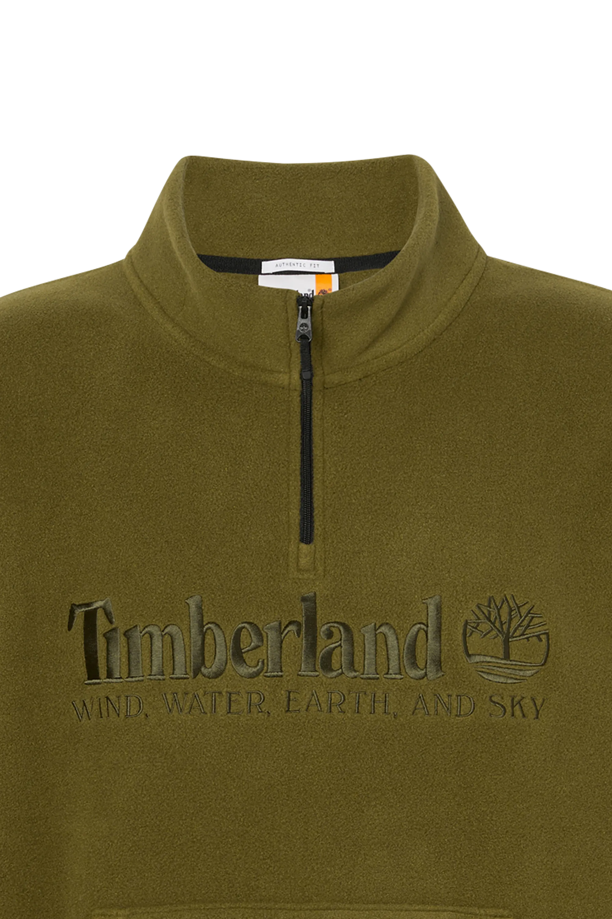 TIMBERLAND POLAIRE 1/4 ZIP SW PO Kaki