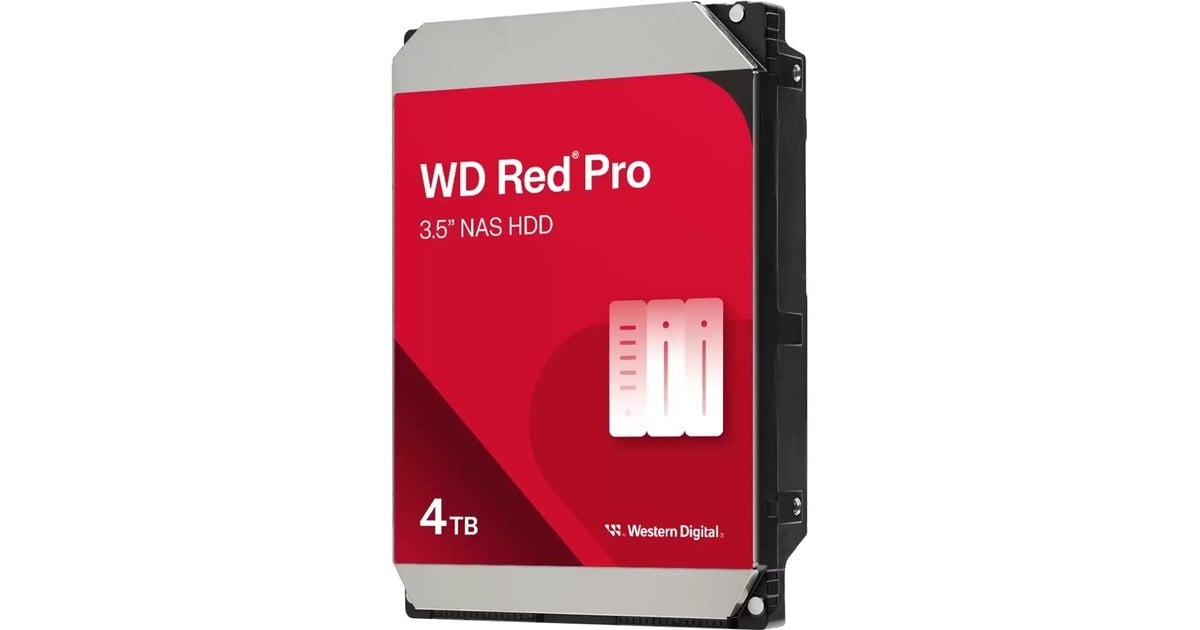 WDRed Pro, 4 TB harde schijf  (WD4005FFBX, SATA 600, 24/7, AF)