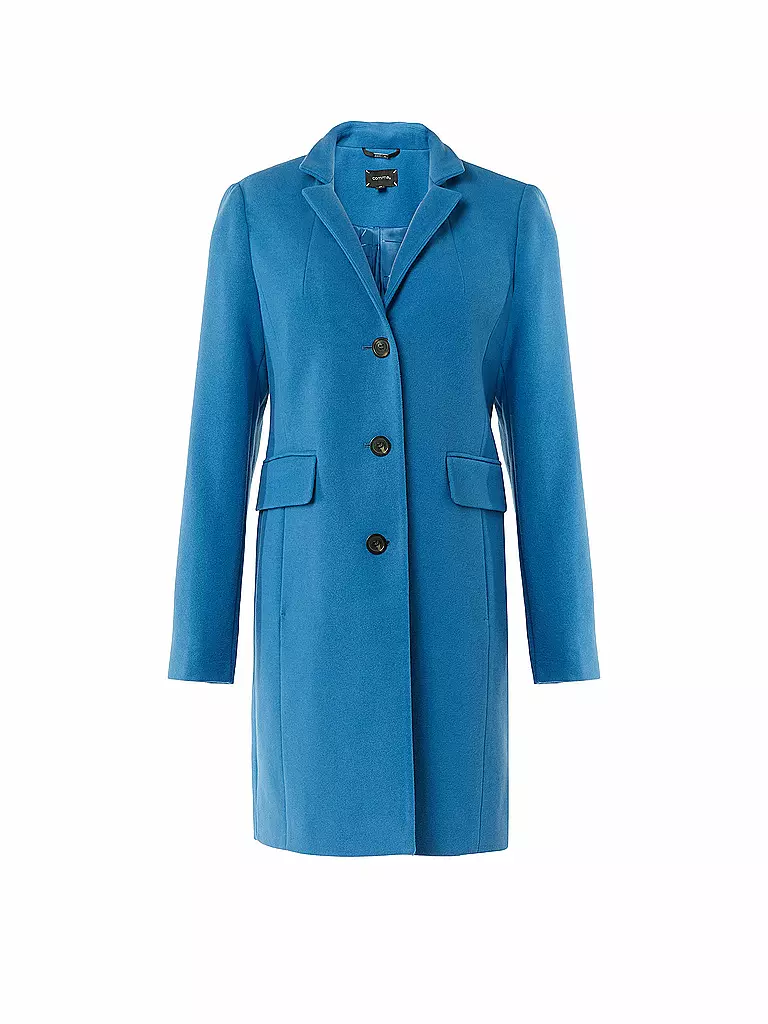 COMMA Mantel blau