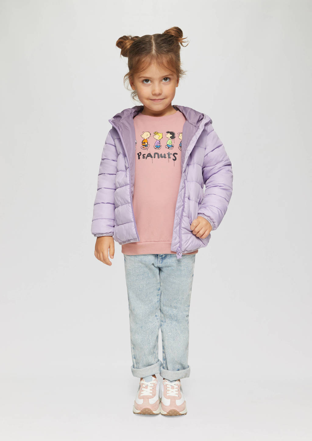 s.Oliver snoopy sweater roze