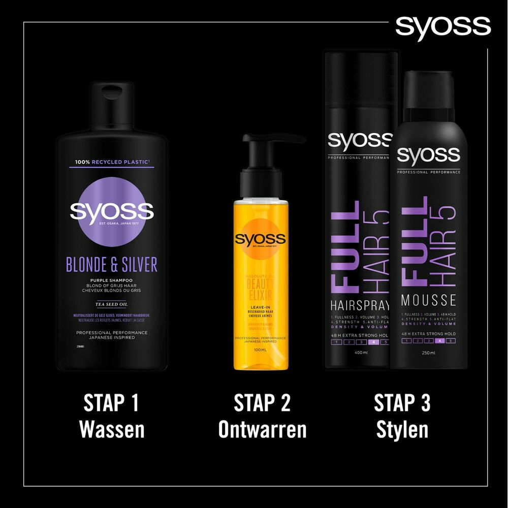 Syoss Shampoo Blonde and Silver440 ml