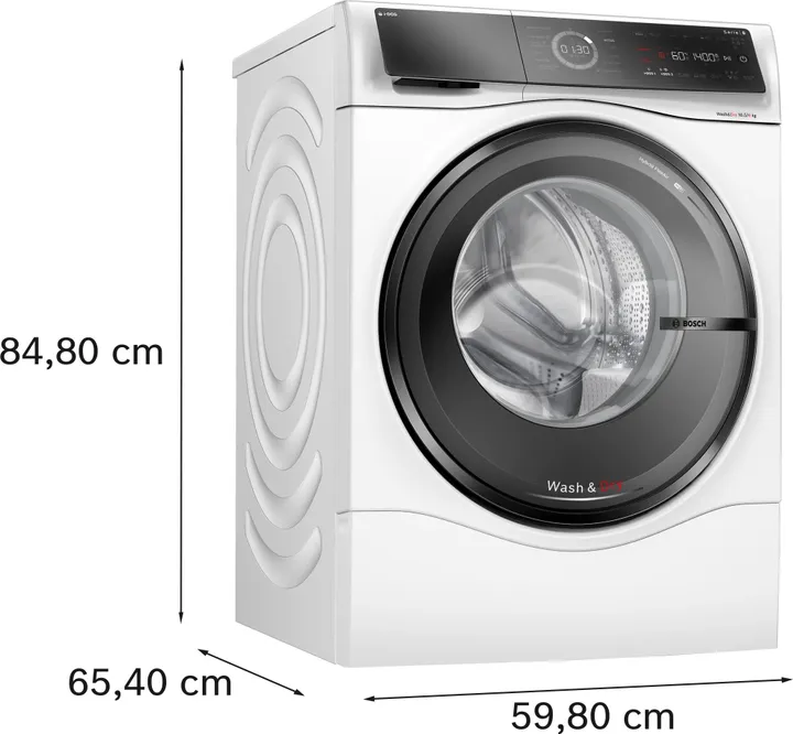 Bosch Serie 8 Vaske-/Tørremaskine