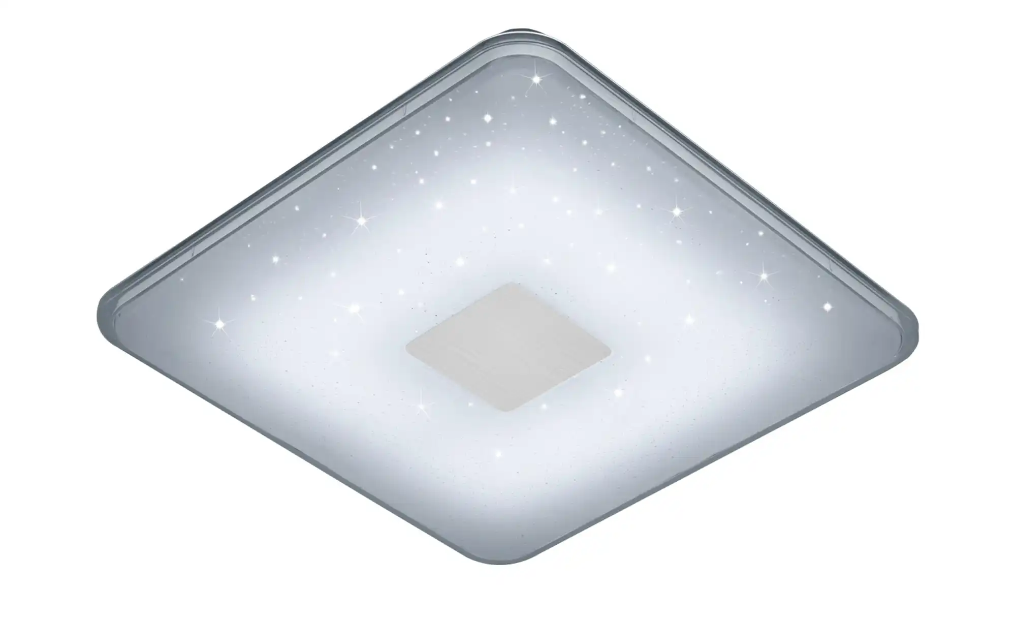 Trio LED-Deckenleuchte, Glas mit Effekt