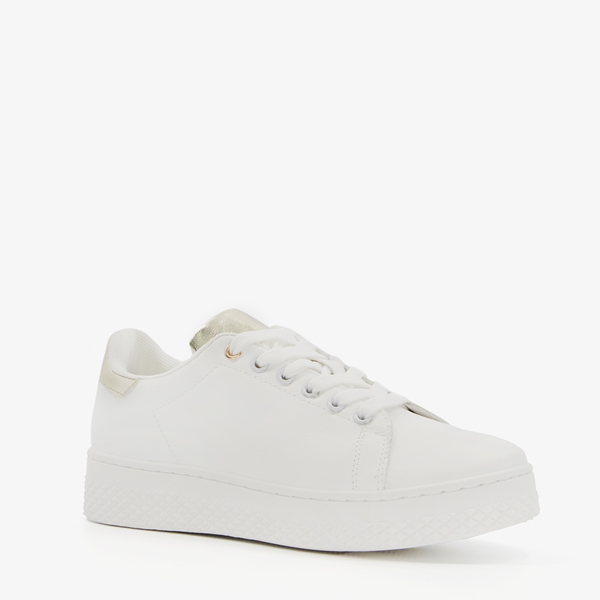 Blue Box dames sneakers met metallic details
