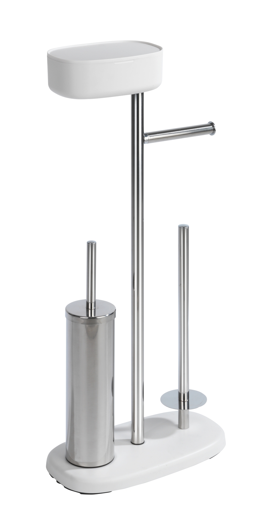 Wenko Rivazza wc-boy met box RVS wit