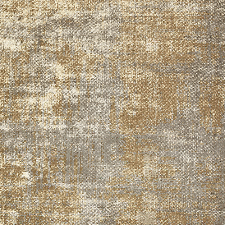 Papier peint Vinyle Intissé GoodHome Giana gris clair et ocre